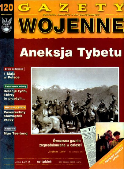 Gazety Wojenne - 120. Aneksja Tybetu okładka.jpg