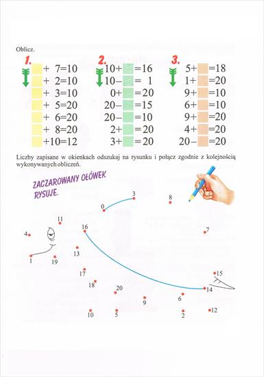 matematyka - karty pracy - zaczarowany ołówek.JPG