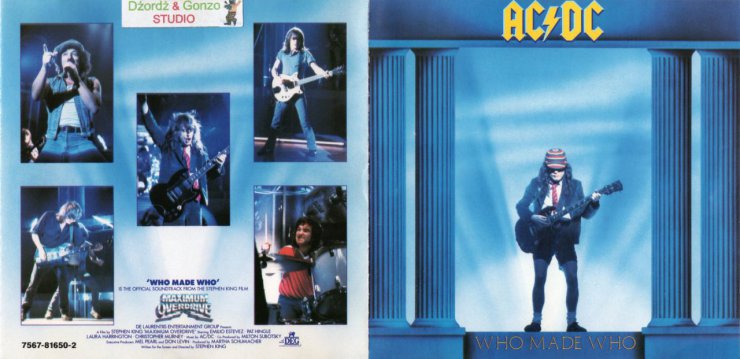 AC-DC - Who Made Who 1986 - Okładka przód.jpg