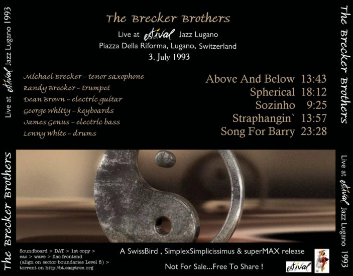 The Brecker Brothers - Lugano 1993 - Brecker Brothers - Estival Jazz Lugano 1993_back.JPG