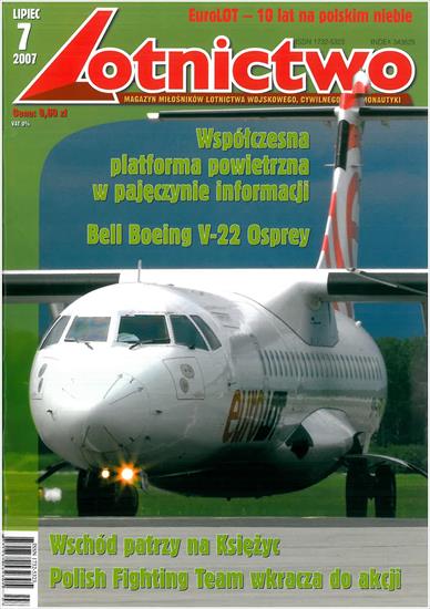 Lotnictwo - Lotnictwo 2007-07 okładka.jpg