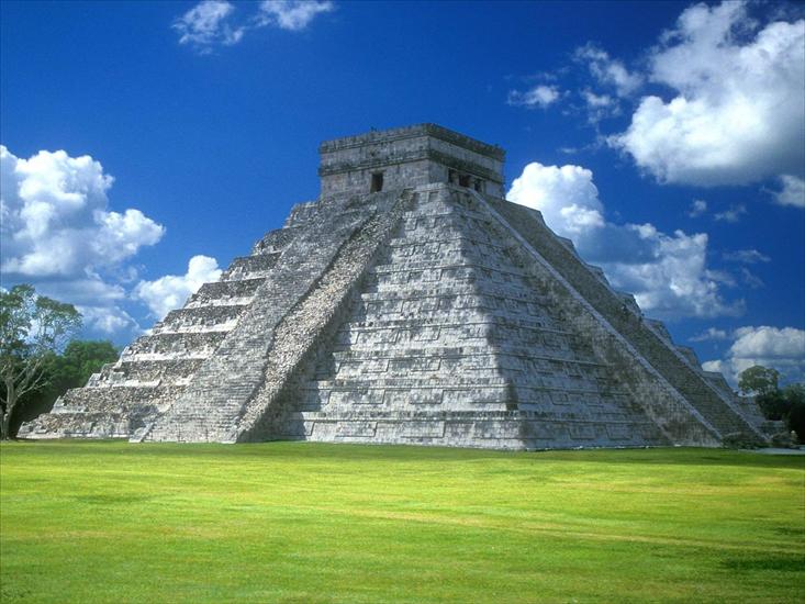 Meksyk - Pyramid of Kukulkn, Chichen Itza, Yucatan Peninsula, Mexico1600x1200.jpg