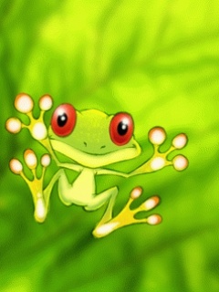 Świat w kolorze zieleni - Frog.jpg