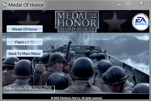 Medal of Honor Seria Gier  - klucz.PNG