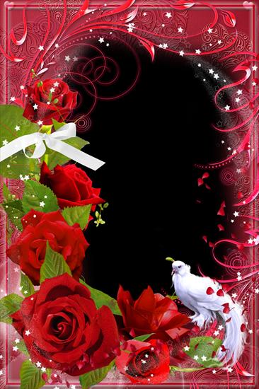 Ramki Photoshop Romantyczne - Frame for Foto - Only you and me By Marina1987 21.png
