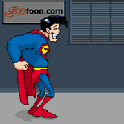 gify - Sextoon-Superman stripcum.gif
