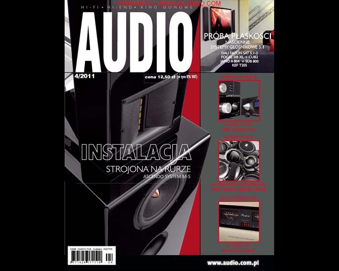 Czasopisma Audio HI-FI i Muzyka itp - Audio 2011.04.jpg
