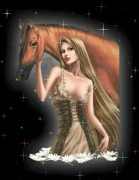 gify-kobiety i konie - kobieta z koniem138.gif