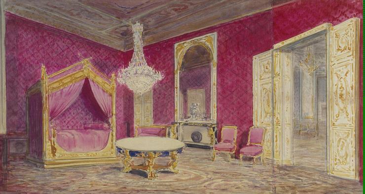P - Pyasetsky Pavel Yakovlevich - Rolled Panorama The Visit of...e Room of Nicholas II in the Compiegne Chateau - JRR-92105.jpg