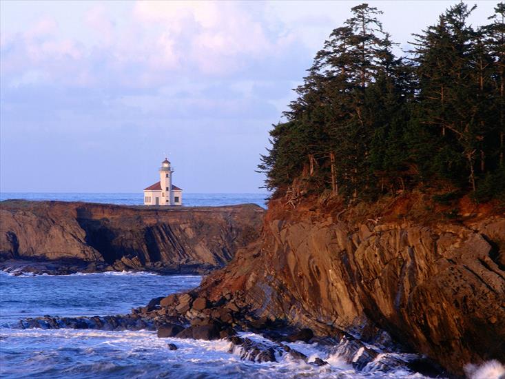 Latarnie morskie - Cape Arago Lighthouse, Coos County, Oregon.jpg