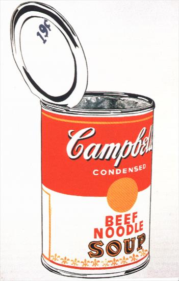 Warhol  Andy - Warhol - CampbellS Soup Can beef.jpg