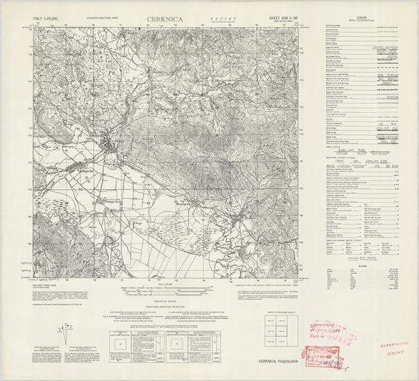 mapy 12 kompanii 2 korpusu polskiego we włoszech - AMS_M891_GSGS_4228_40B_II_NE_CERKNICA_4th_ed_6.1952.jpg