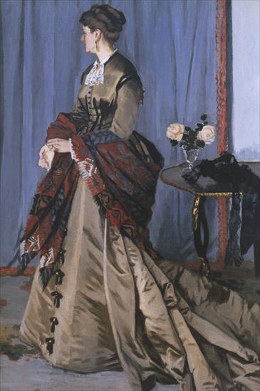 Obrazy - 033. Portrait of Mrs Gaudibert 1868.jpg