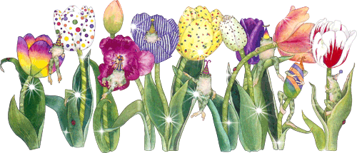 gify-tulipany - tulipany animation kolorowe80182.gif
