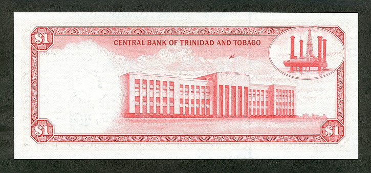 Trinidad  Tobago - TrinidadTobagoP26c-1Dollar-L1964-donatedth_b.jpg