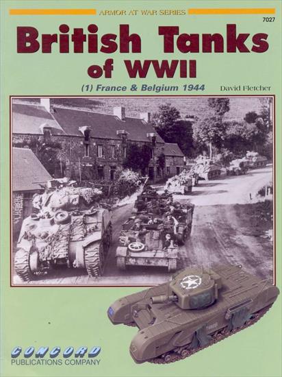Czasopisma i książki modelarskie itp - British Tanks Of WWII - France  Belgium 1944.jpg
