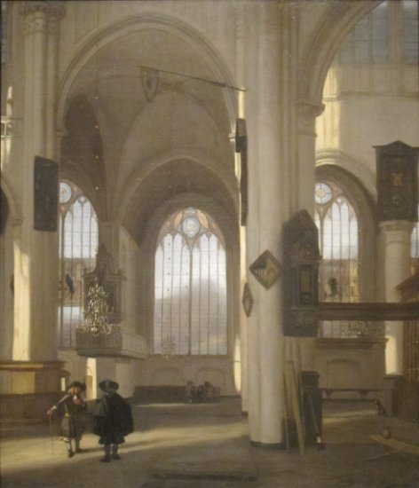 Emanuel de Witte 16171692 - Interior of a Church. ca1680.jpg