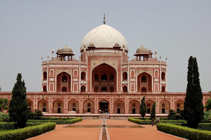 Architektura - Humayuns Tomb in Delhi - India.jpg