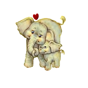 gifki i jpg-rozne - sloniki na szczescie.gif