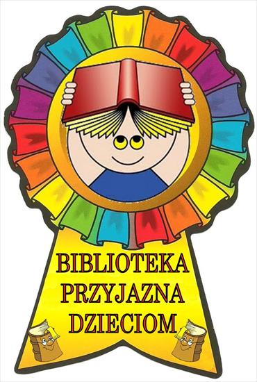 OBRAZKI DYPLOMY MEDALE DLA DZIECI - medal dla biblioteki.jpg