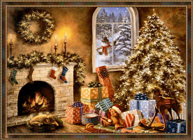 Boże Narodzenie-gify - caminetto_2.gif