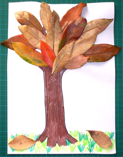 fajne pomysły plastyczne-co zrobic z dziećmi - jesienne drzewo.jpg