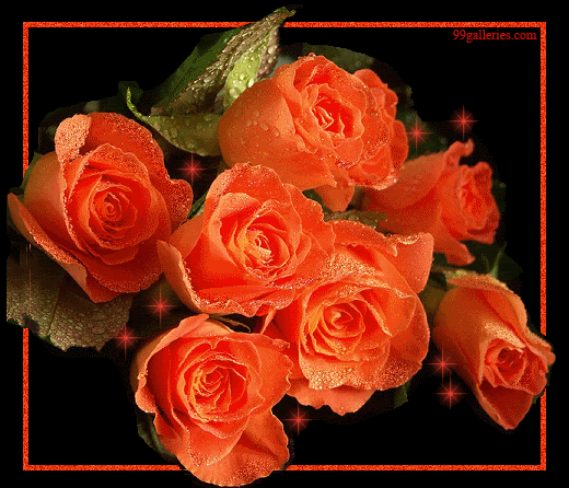 Gify Kwiaty Róże - flowers434.gif