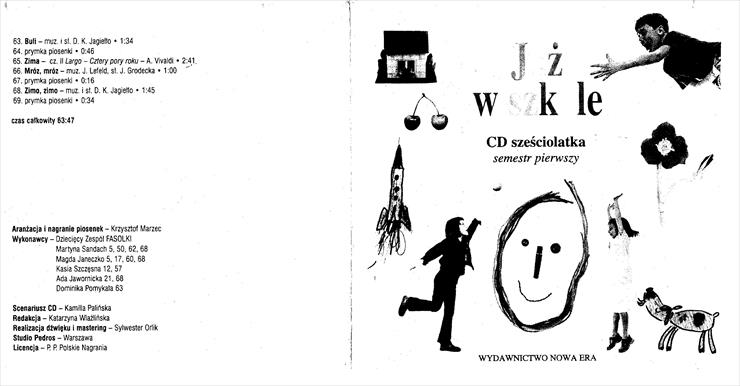 JUŻ W SZKOLE 6-LATEK CD 1 - okładka 2.JPG