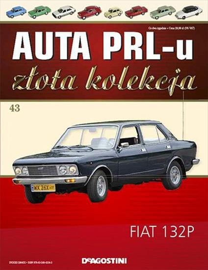 Kultowe Auta - Złota kolekcja - Auta PRL-u złota kolekcja 043 - Fiat 132p.jpg