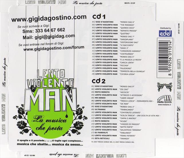 2007 - Lento Violento Man - La Musica Che Pesta - la_musica_che_pesta_trasera.jpg