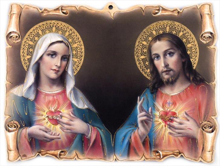  Boże wartości  Wiara  Religijne  - Jezus i Maryja.jpg
