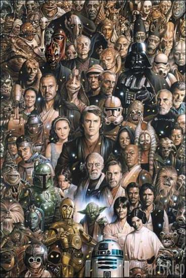 Plakaty Star Wars - Star Wars Postacie.jpg