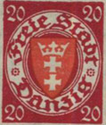 znaczki Wolne Miasto Gdańsk 1925-39 - 1924. Poczta WMGd 15.jpg