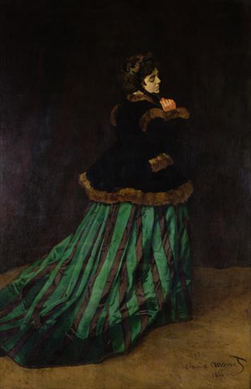 obrazy - Claude-Monet-Camille-or-The-Woman-with-a-Green-Dress-1866.jpg