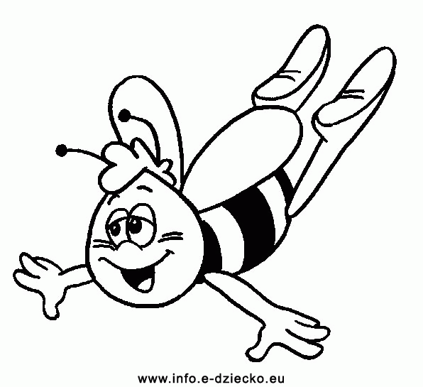 pszczółka maja - pszczółka maja - kolorowanka 23.GIF