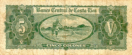 Costa Rica - CostaRicaP227-5Colones-1962_b.jpg