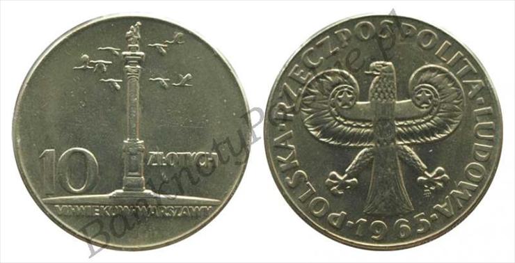 1943- 1990 PRL - 1965 - 10 złotych..jpg