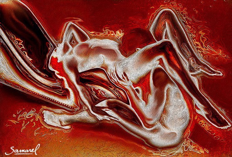  Kobieta Erotic Art Gallery - Sliding-Tongue.jpg