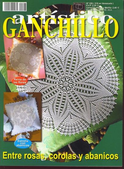 Szydełko - czasopisma - Wenezuela - Ganchillo Artistico Nr 326.jpg