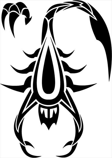 Tatuaże - Tattoo - Tribal Scorpion.gif