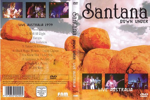 Koncerty - Andre Rieu iinne orkiestry - Santana - Down Under. Live in Australia 1979 2004.jpg